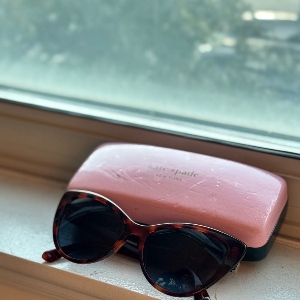 Kate Spade Tortoise Cat-Eye Sunglasses - Picture 4 of 9